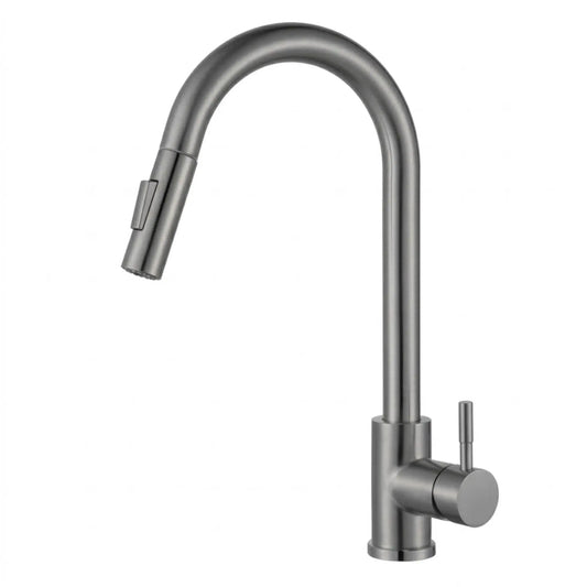 Keukenkraan Gusto Gun Metal